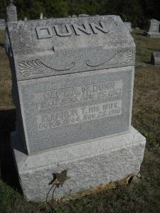 Capt. Amos Dunn's Headstone